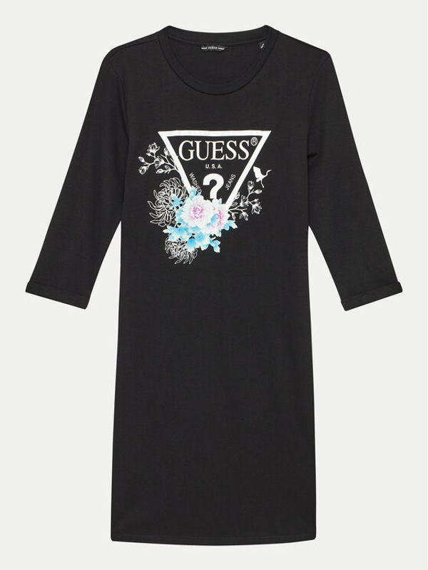 Guess Guess Haljina za svaki dan J3YK13 KA6W4 Crna Regular Fit