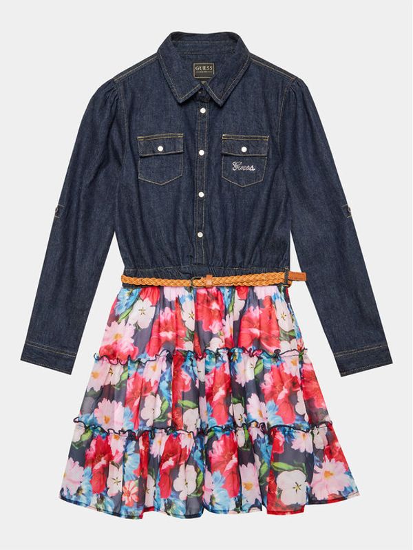 Guess Guess Haljina za svaki dan J3YK15 D4EU0 Šarena Regular Fit