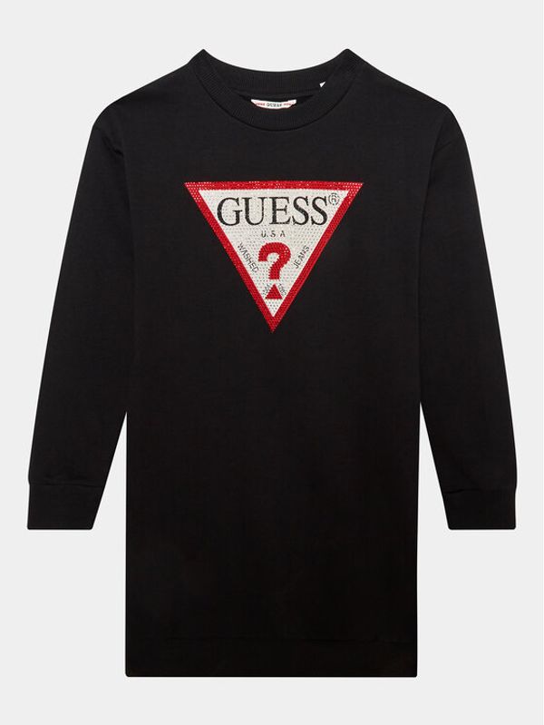 Guess Guess Haljina za svaki dan J3YK20 KA6R3 Crna Regular Fit