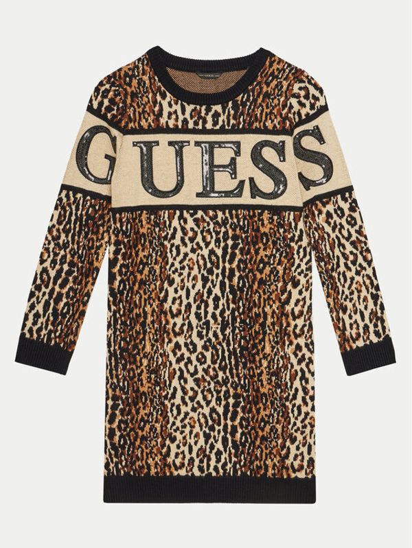 Guess Guess Haljina za svaki dan J4BK17 Z3I50 Šarena Comfort Fit