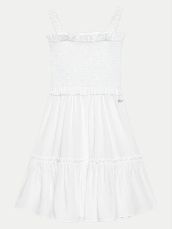 Guess Guess Haljina za svaki dan J4GK27 WG5S2 Bijela Flare Fit