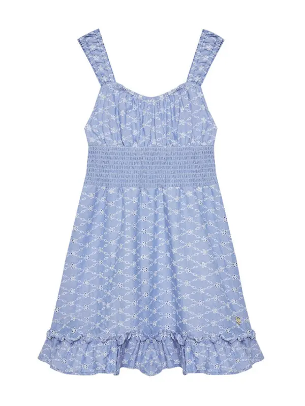 Guess Guess Haljina za svaki dan J5GK17 WH7K0 Plava Regular Fit