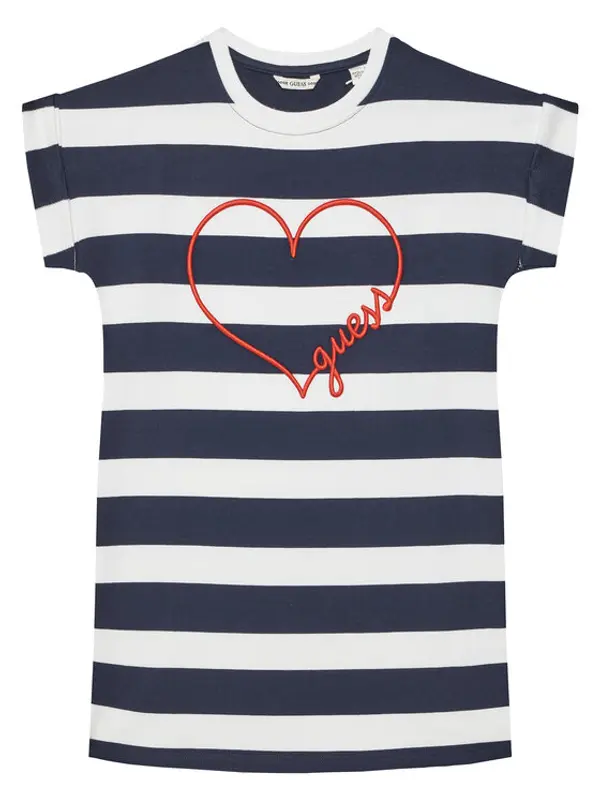 Guess Guess Haljina za svaki dan J5GK33 KBOR4 Tamnoplava Regular Fit