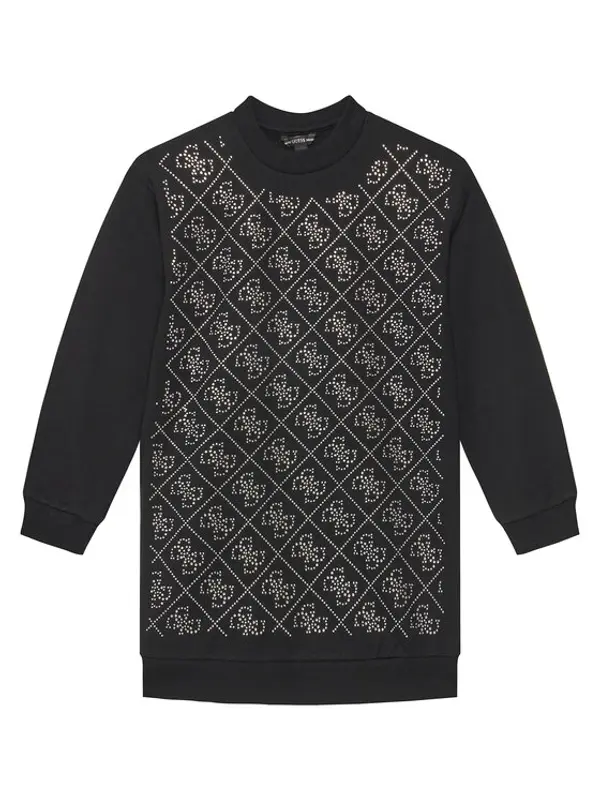 Guess Guess Haljina za svaki dan J5YK02 KA6V4 Crna Regular Fit