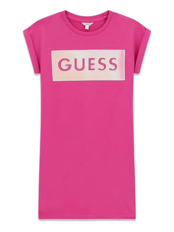 Guess Guess Haljina za svaki dan J6GK05 KAE24 Ružičasta Regular Fit