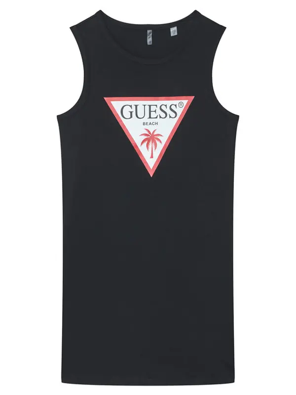 Guess Guess Haljina za svaki dan J6GK25 JA914 Crna Regular Fit