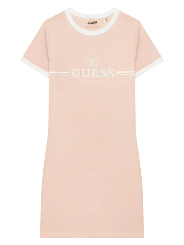 Guess Guess Haljina za svaki dan J6GK26 KCQX1 Ružičasta Slim Fit