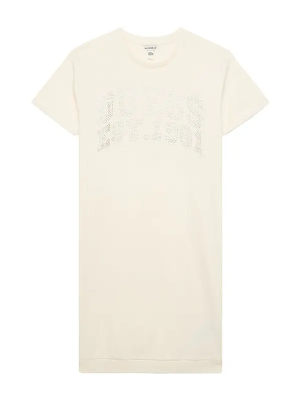Guess Guess Haljina za svaki dan J6RK00 KA6R4 Écru Regular Fit