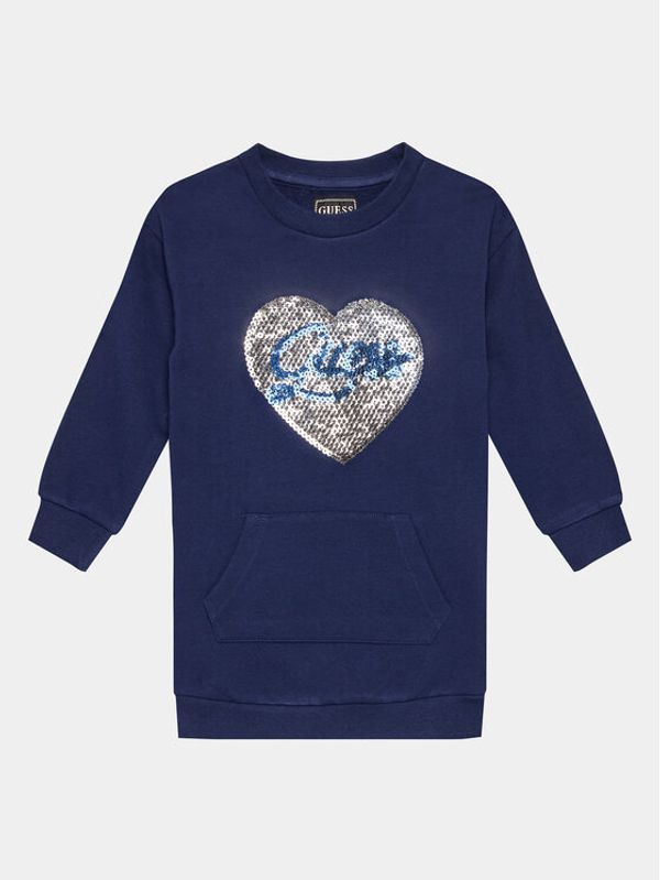 Guess Guess Haljina za svaki dan K3BK26 KAD73 Tamnoplava Regular Fit