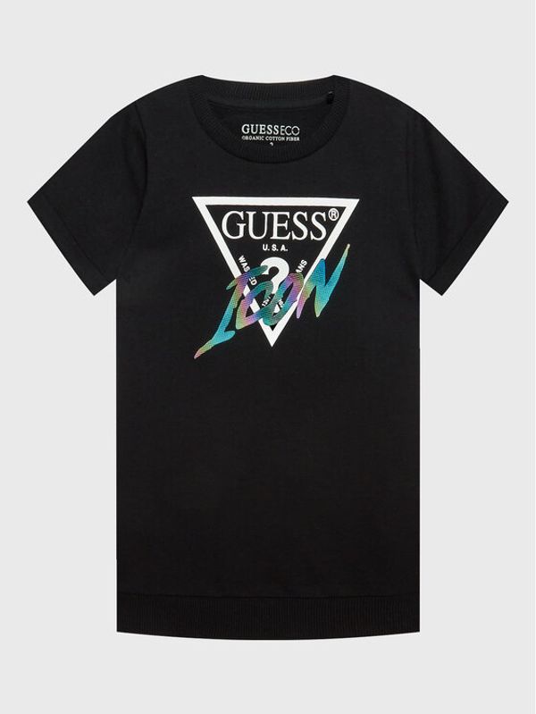 Guess Guess Haljina za svaki dan K3RK01 KB4O0 Crna Regular Fit
