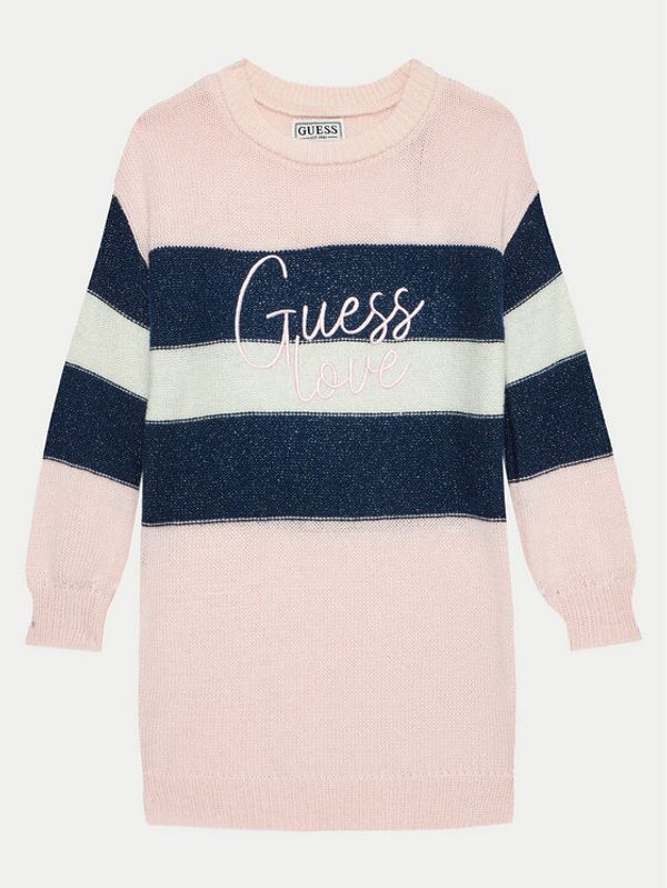 Guess Guess Haljina za svaki dan K4BK03 Z2V70 Ružičasta Regular Fit