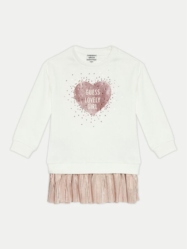 Guess Guess Haljina za svaki dan K4BK15 K8D80 Écru Regular Fit