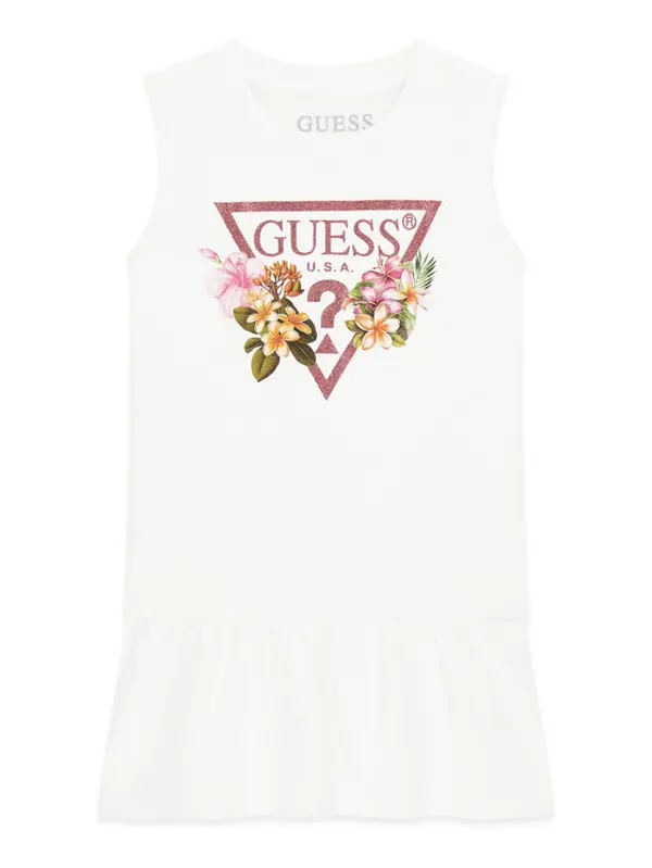 Guess Guess Haljina za svaki dan K4RK23 KA6W4 Bijela Regular Fit