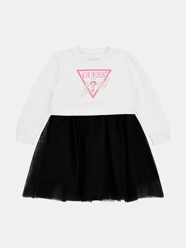 Guess Guess Haljina za svaki dan K4YK09 KB8R0 Bijela Regular Fit