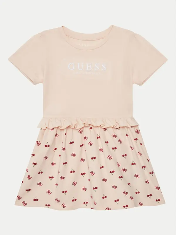 Guess Guess Haljina za svaki dan K5GK08 K6YW4 Ružičasta Regular Fit