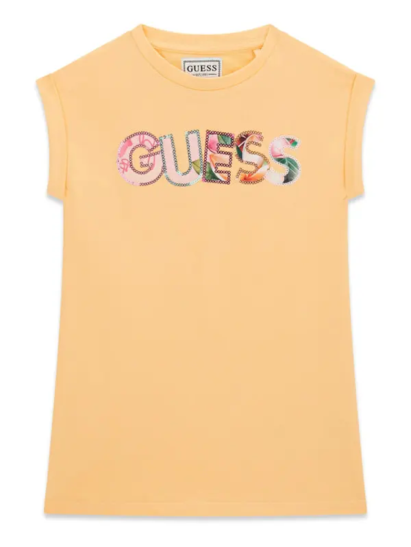 Guess Guess Haljina za svaki dan K6GK10 KAE24 Svijetlo narančasta Regular Fit