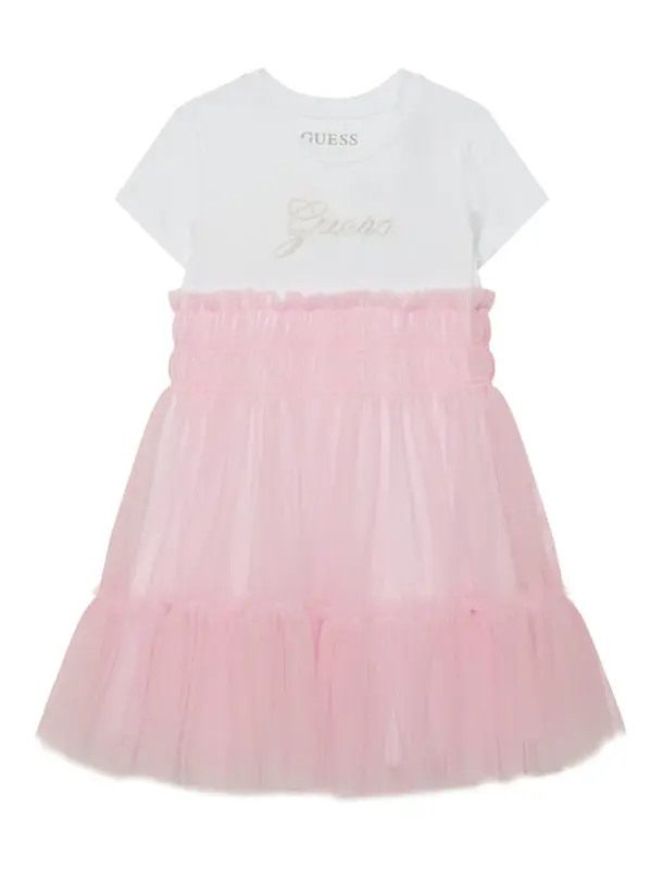 Guess Guess Haljina za svaki dan K6RK00 K6YW0 Ružičasta Regular Fit