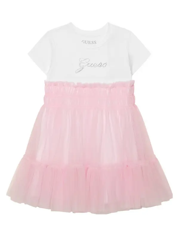 Guess Guess Haljina za svaki dan K6RK00 K6YW0 Ružičasta Regular Fit