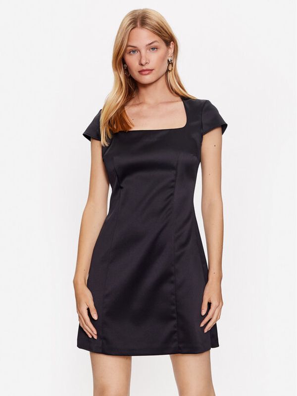 Guess Guess Haljina za svaki dan Luna W3YK38 WFJ02 Crna Regular Fit
