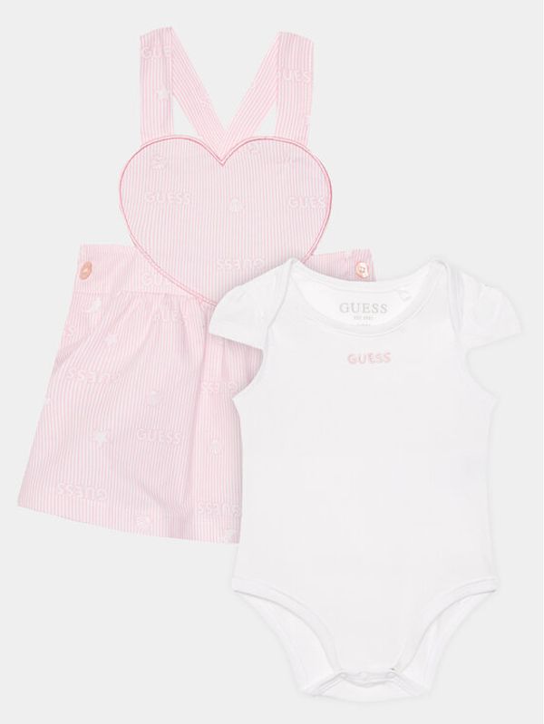 Guess Guess Haljina za svaki dan S4GG00 K6YW0 Ružičasta Regular Fit