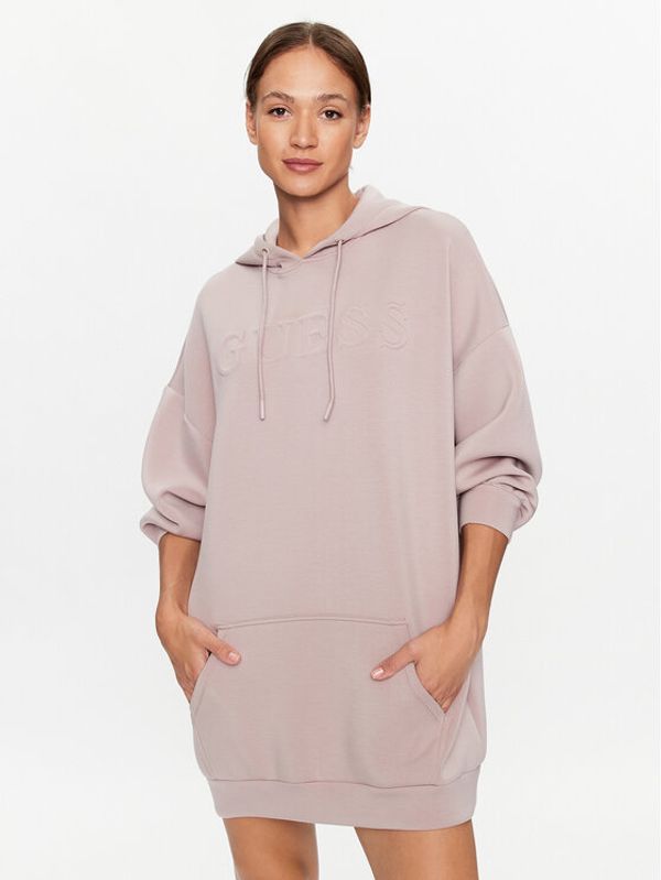 Guess Guess Haljina za svaki dan V3BQ14 K7UW2 Ružičasta Regular Fit