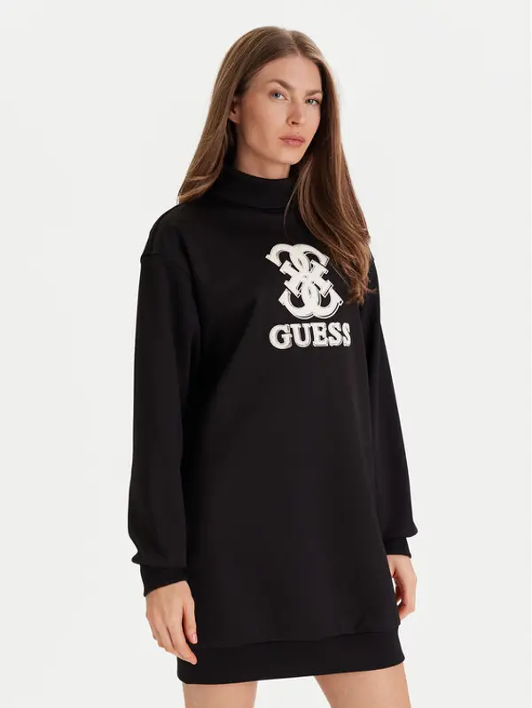 Guess Guess Haljina za svaki dan V5YK07 KCX22 Crna Regular Fit
