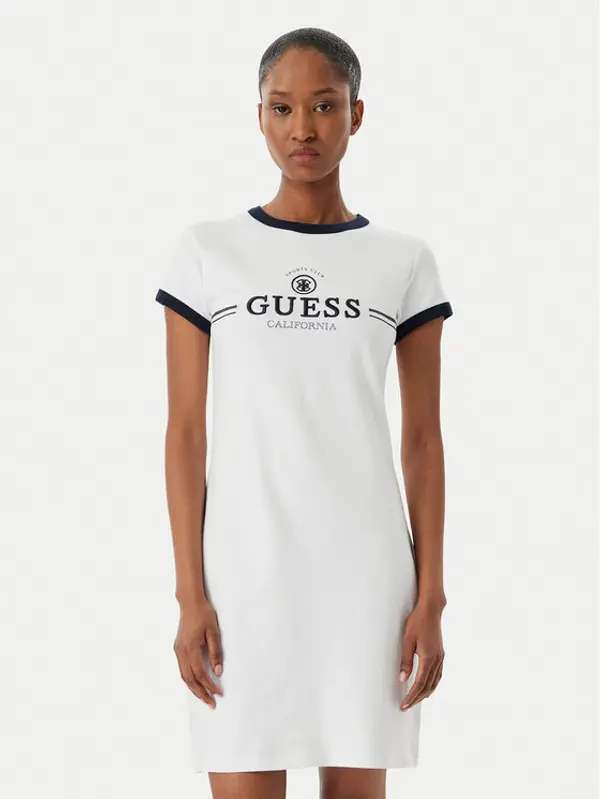 Guess Guess Haljina za svaki dan V6GK05 K2988 Bijela Regular Fit