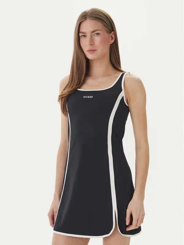 Guess Guess Haljina za svaki dan V6GK06 K2997 Crna Classic Fit