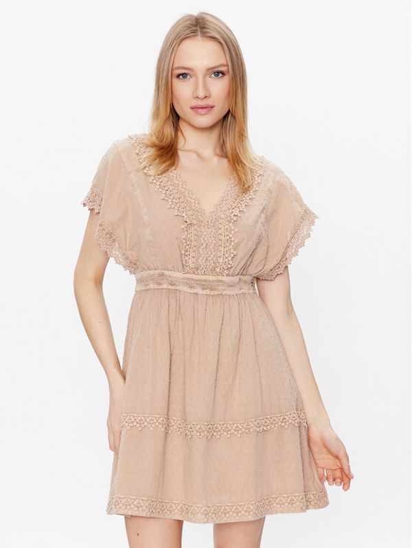 Guess Guess Haljina za svaki dan Valeria W3GK47 WFDN0 Ružičasta Regular Fit