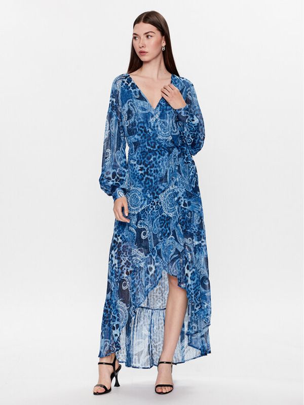 Guess Guess Haljina za svaki dan W3YK4 8WFJJ2 Tamnoplava Regular Fit