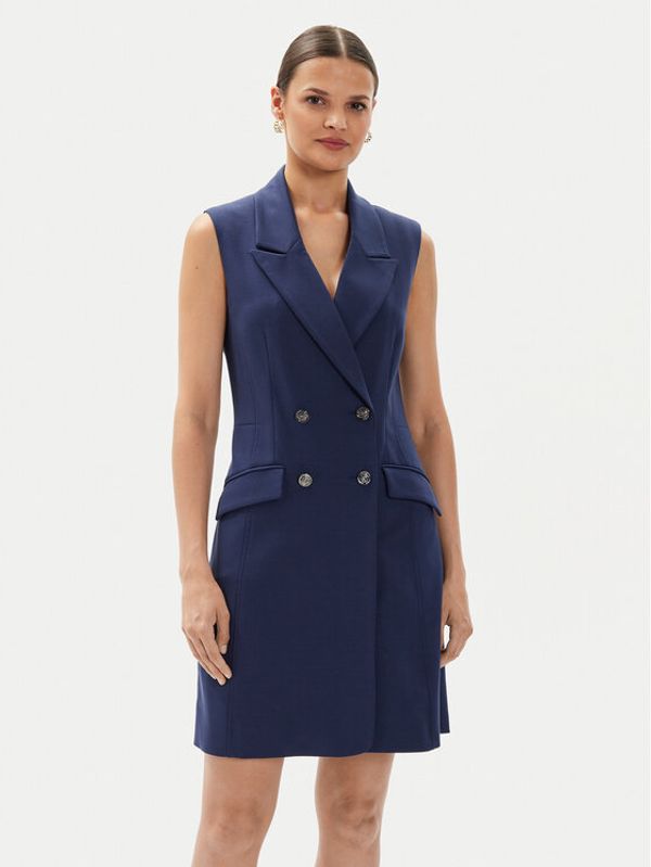 Guess Guess Haljina za svaki dan W4YK25 KBJP2 Tamnoplava Regular Fit