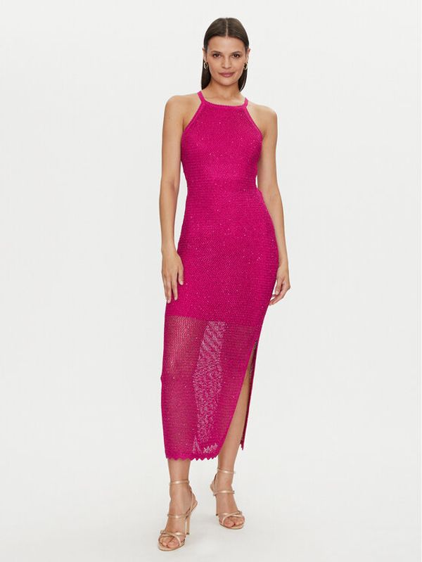 Guess Guess Haljina za svaki dan W4YK50 Z37G0 Ružičasta Regular Fit