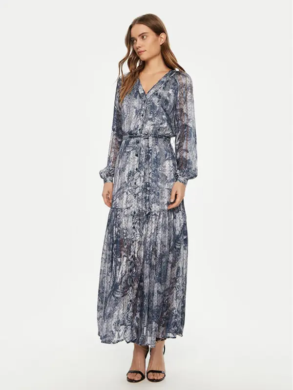 Guess Guess Haljina za svaki dan W5RK77 WGWV2 Tamnoplava Regular Fit