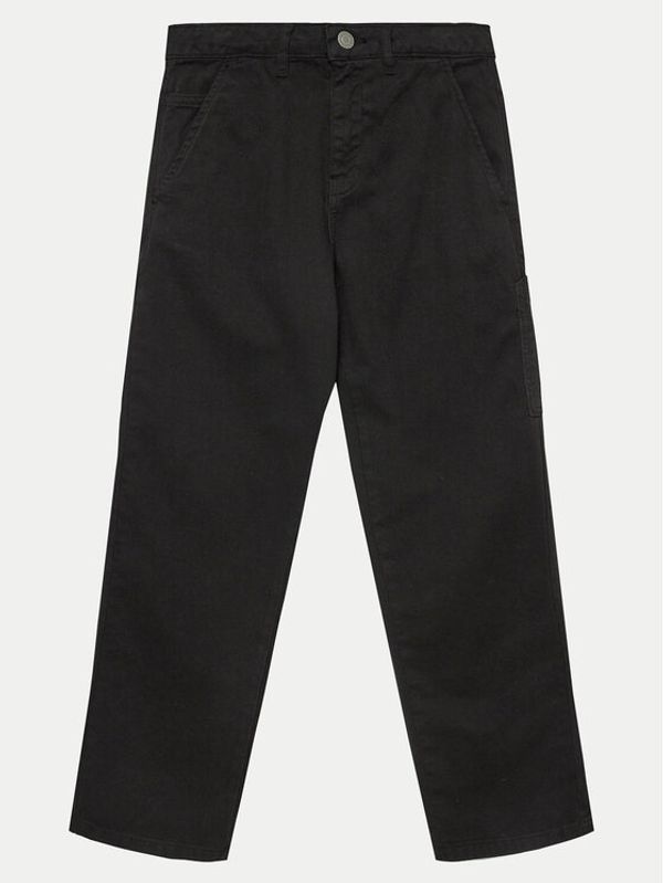 Guess Guess Hlače L4YB02 WE1L0 Crna Relaxed Fit