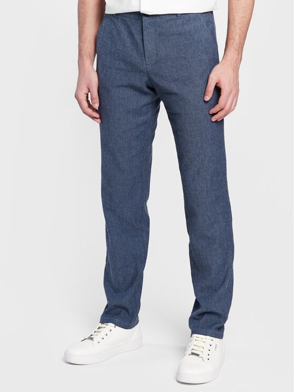 Guess Guess Hlače Myron M3GB01 WFB10 Tamnoplava Regular Fit