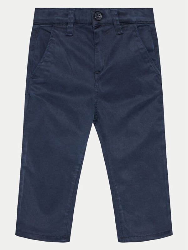 Guess Guess Hlače N4BB00 WF7H0 Tamnoplava Slim Fit