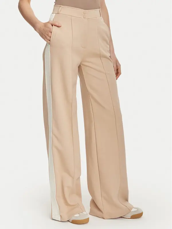 Guess Guess Hlače V6YB26 K5139 Bež Relaxed Fit