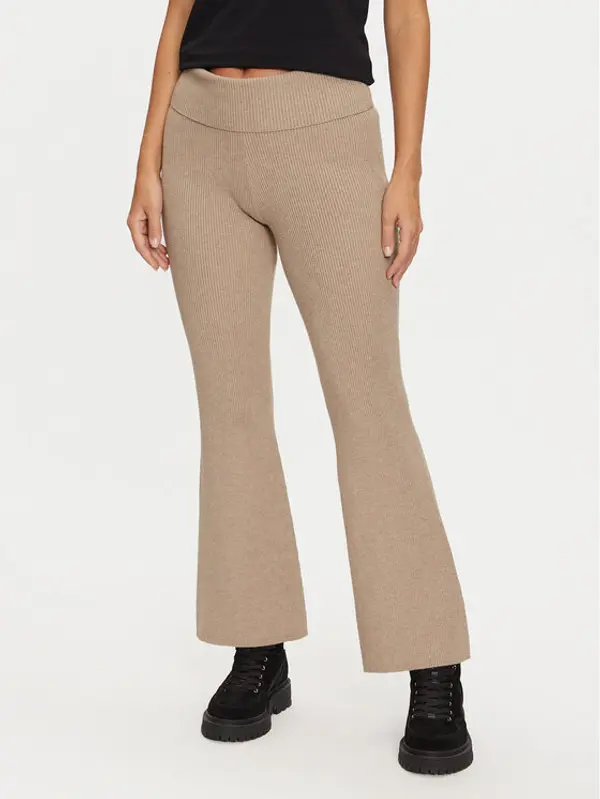 Guess Guess Hlače W4BB53 Z3K92 Bež Regular Fit