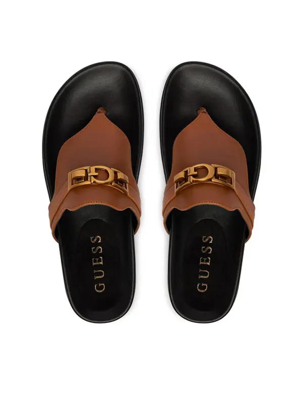 Guess Guess Japanke FLJFRR LEA03 Svijetlo smeđa