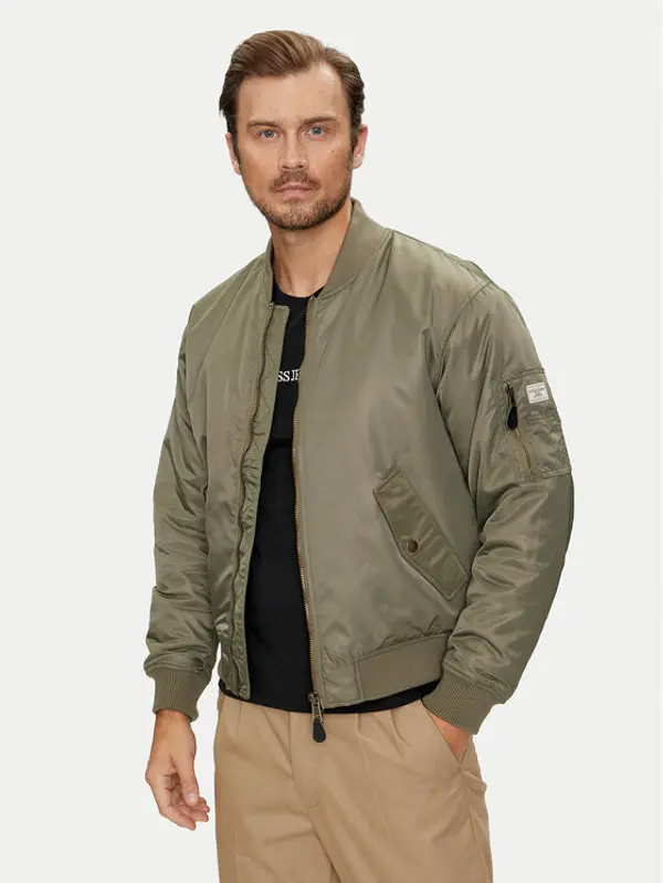 Guess Jeans Guess Jeans Bomber M4YL01 WG932 Kaki Regular Fit