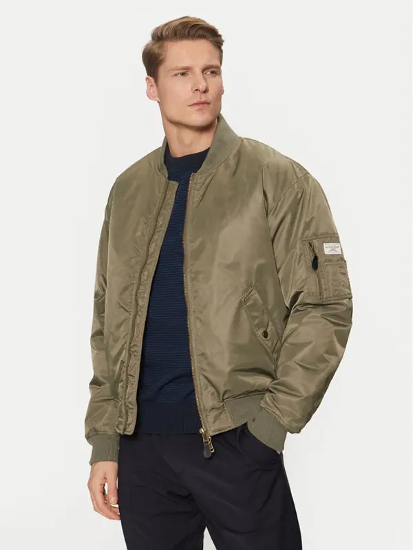 Guess Jeans Guess Jeans Bomber M5RL81 WHAA2 Kaki Regular Fit