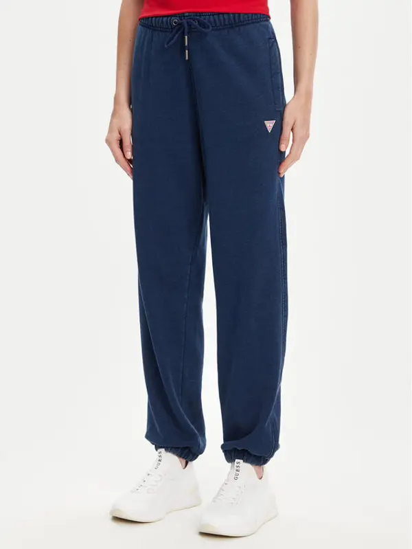 Guess Jeans Guess Jeans Donji dio trenerke W5YB65 KCXQ1 Tamnoplava Regular Fit