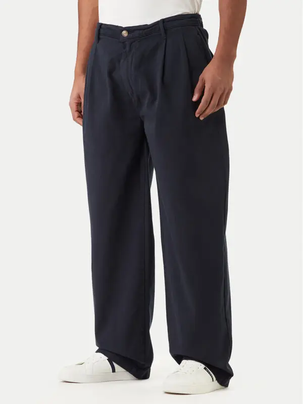 Guess Jeans Guess Jeans Hlače M6RB59 WGCV1 Tamnoplava Relaxed Fit