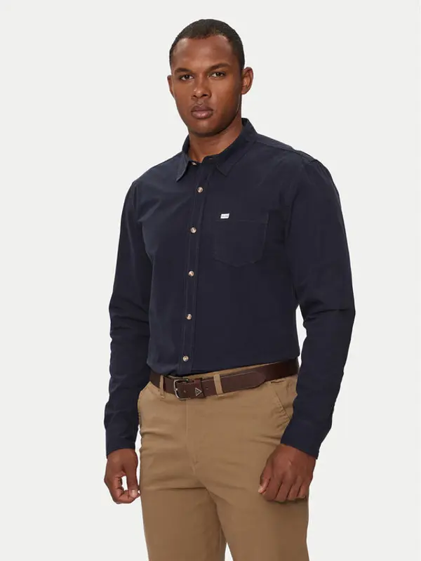 Guess Jeans Guess Jeans Košulja M4YH35 WGCF1 Tamnoplava Slim Fit