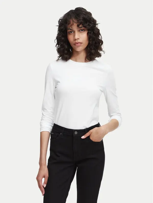 Guess Jeans Guess Jeans Majica W4YI22 J1314 Bijela Regular Fit