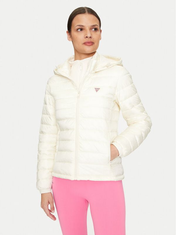 Guess Jeans Guess Jeans Pernata jakna W4YL00 WG922 Écru Regular Fit