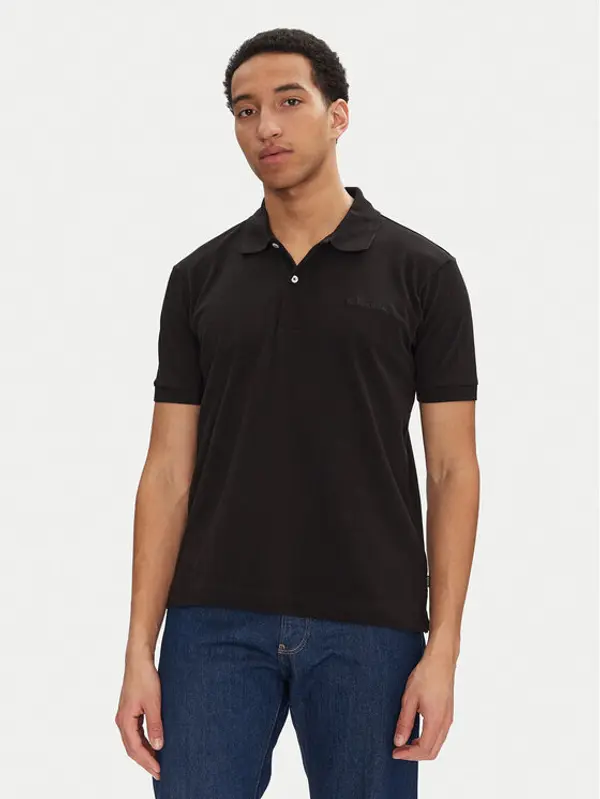Guess Jeans Guess Jeans Polo M4BP29 KCJV1 Crna Regular Fit