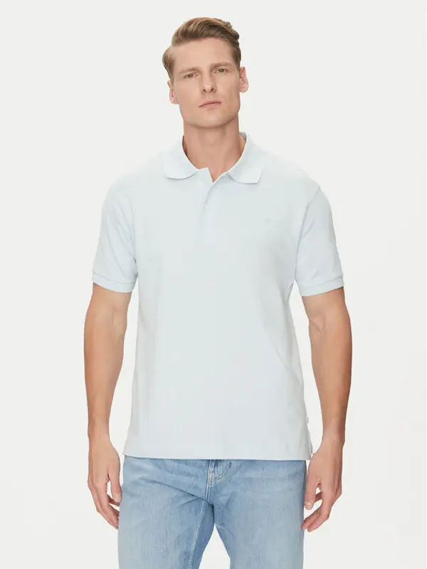 Guess Jeans Guess Jeans Polo M4BP29 KCJV1 Svijetloplava Regular Fit