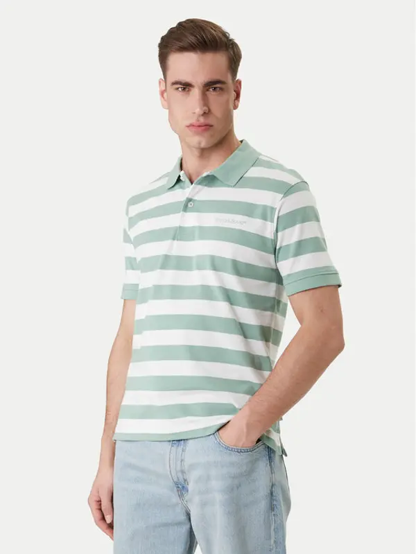 Guess Jeans Guess Jeans Polo M6GP00 KCOT1 Zelena Regular Fit