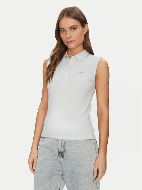 Guess Jeans Guess Jeans Polo W5GP24 KCYR1 Plava Regular Fit